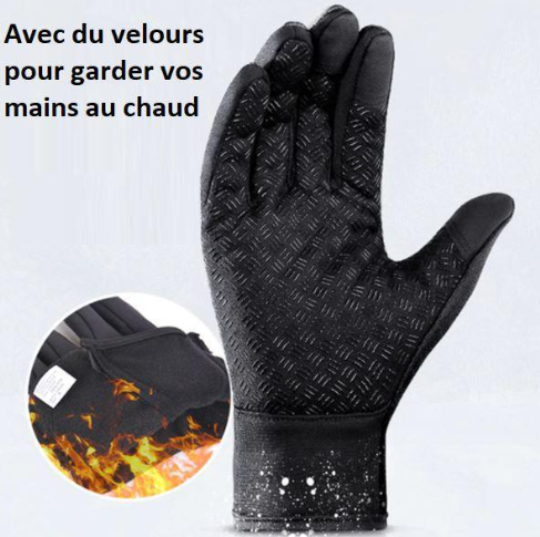 Gants d'hiver chauds et tactiles - MainTech